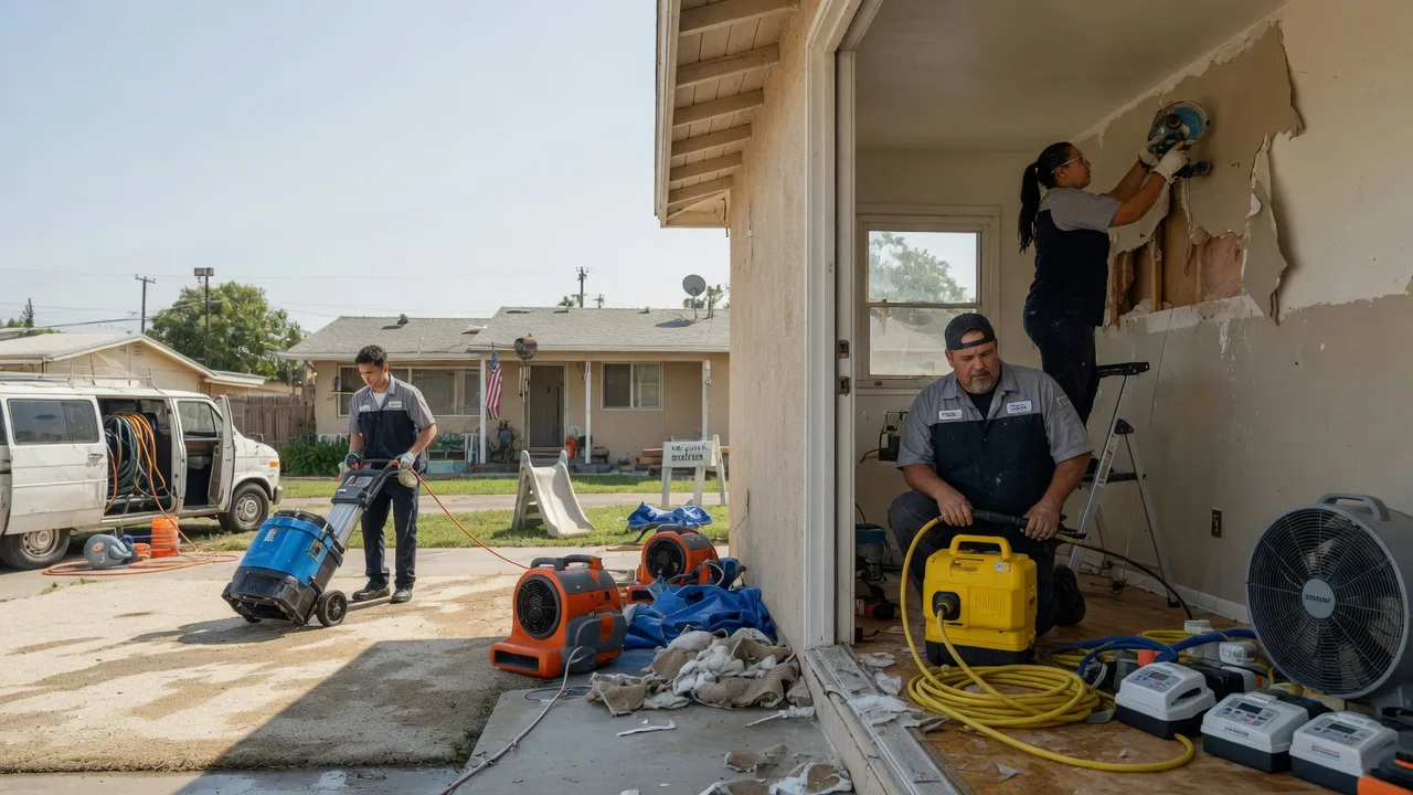 Water Damage Restoration in Marquez, TX near me